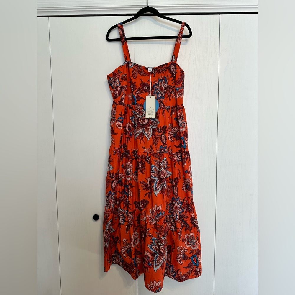 RHODE for Target Floral MIDI Dress